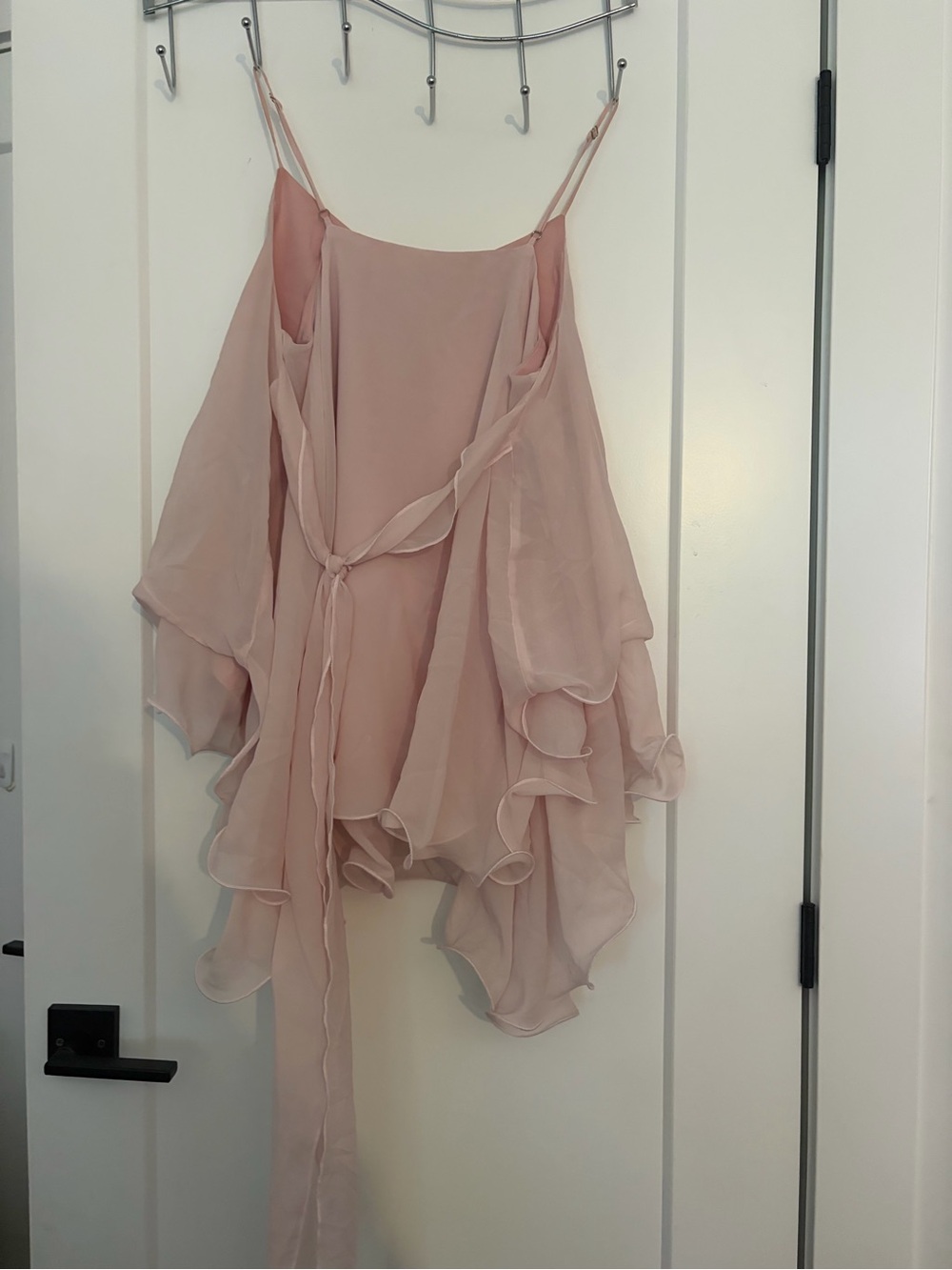 Pink Ruffled cider top - Picture 3 of 4